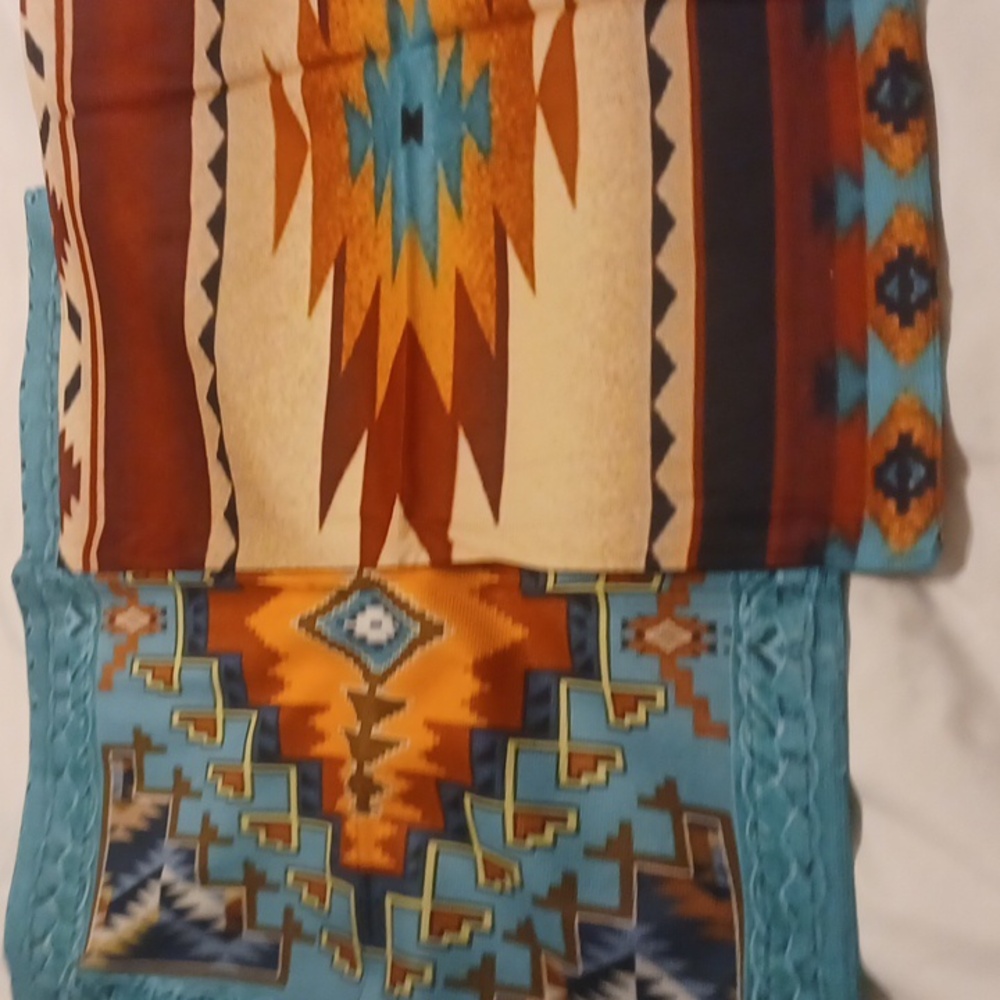 Nwt 2 South Western zippered throw pillow covers